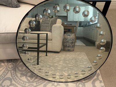 Restoration Hardware 30" Round Mirror