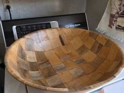 Wood Laminated Bowl