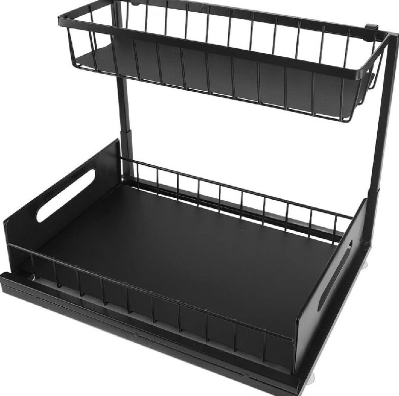 2-Tier Slide Out Sink Shelf, Under-Sink