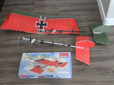 Two GWS Slow Stick RC Airplanes with transmitters and more
