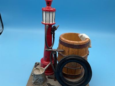 Very Nice Antique Looking Garage Pen and Pencil Holder