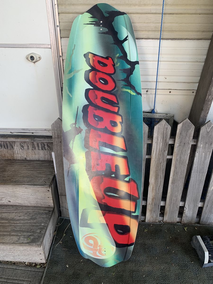 Double Up Collin Wright Pro Model Wakeboard - Unique Graphic Design