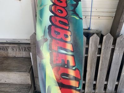 Double Up Collin Wright Pro Model Wakeboard - Unique Graphic Design