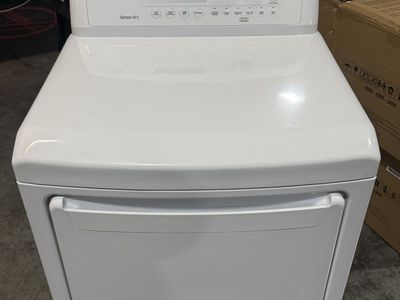 LG Sensor Dry Gas Dryer - White, Multiple Settings