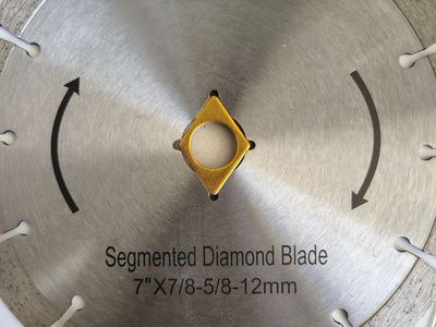 Segmented Diamond Blade 7" X7/8-5/8-12mm for Power Tools
