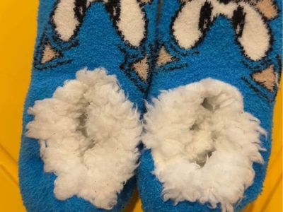 Kids sonic slippers