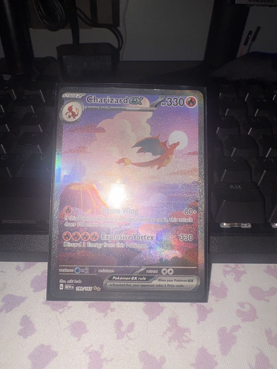 151 Charizard Ex 199/165