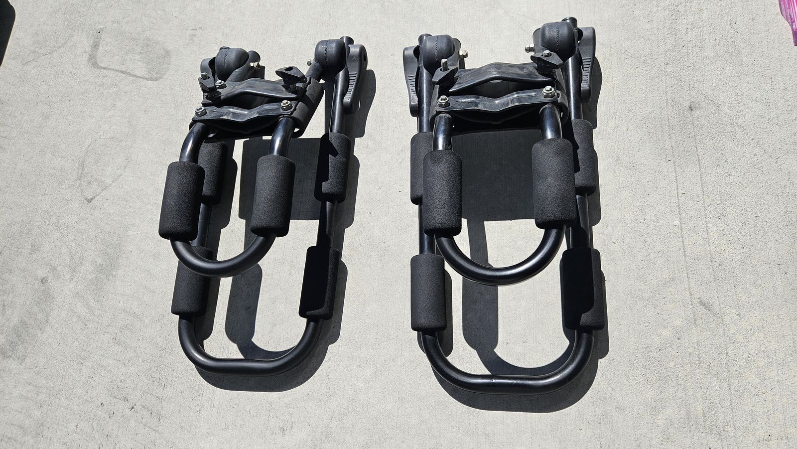 AVENN Kayak HD Roof Rack Car SUV Top Universal Mount J-Bar Canoe Boat Surf Ski Carrier