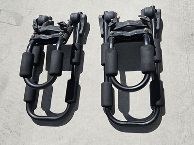 AVENN Kayak HD Roof Rack Car SUV Top Universal Mount J-Bar Canoe Boat Surf Ski Carrier