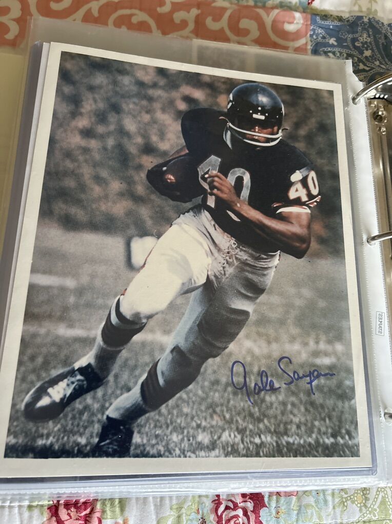 Gale Sayers Auto Chicago Bears 8x10 Autograph NFL