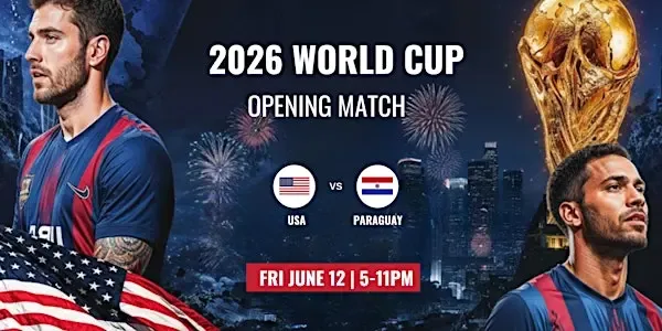 (2) Tickets to USA's Opening World Cup Match at Sofi Stadium