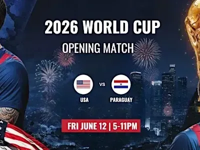 (2) Tickets to USA's Opening World Cup Match at Sofi Stadium