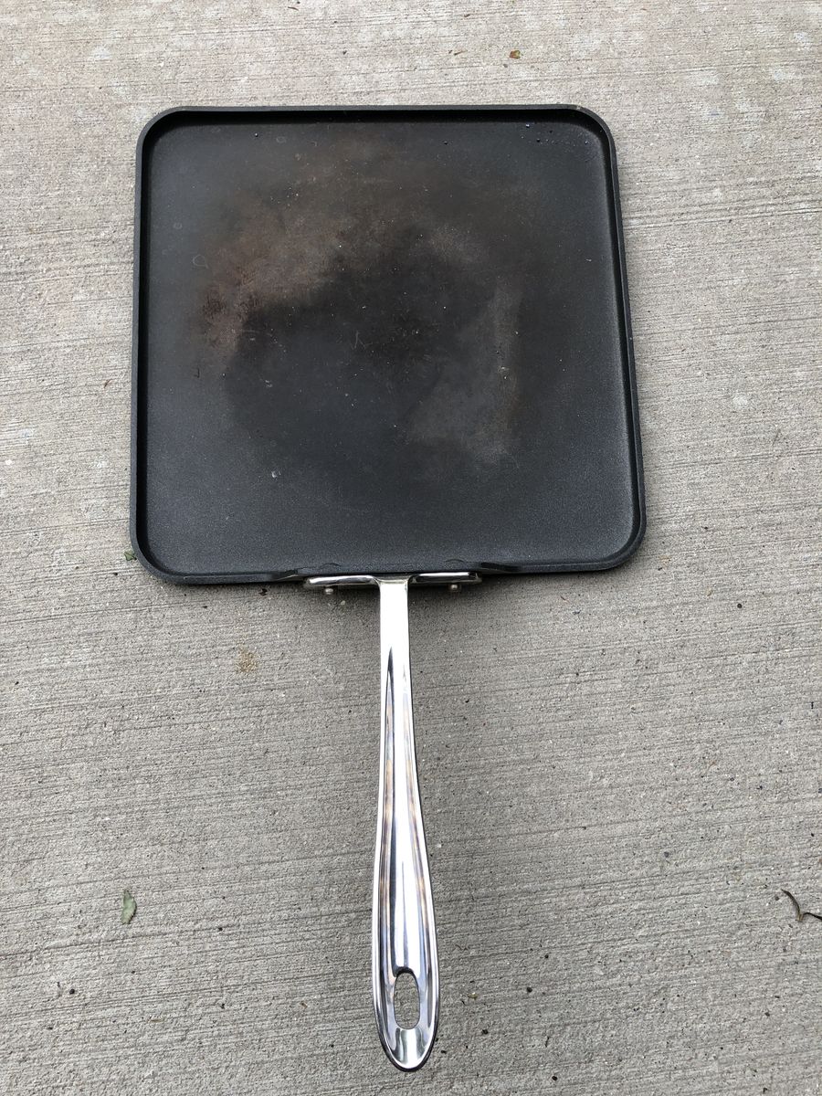 All-Clad HA1 Hard Anodized Nonstick Griddle 11x11 Inch Oven Broiler Safe 500F