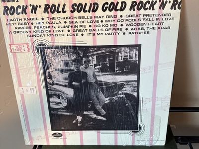 Solid Gold Rock 'N' Roll Volume 2 Vinyl Record Album Mercury Records