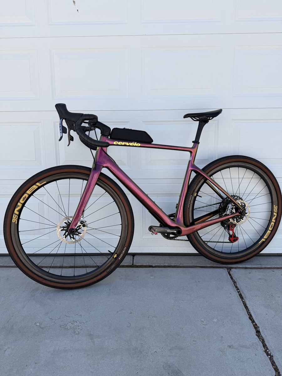 Cervélo Áspero 56cm Purple Dragon • SRAM RED AXS • NOBL Carbon • 19 lbs