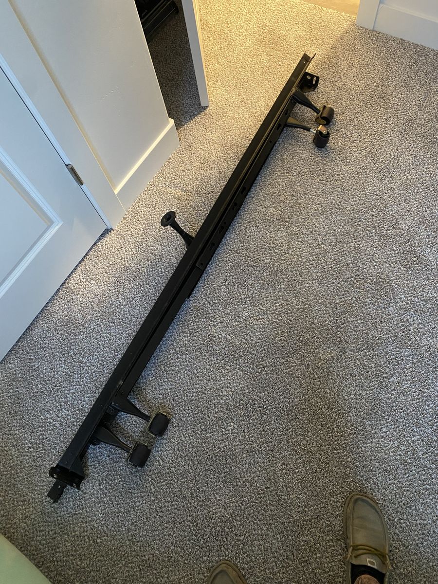 Queen metal bed frame