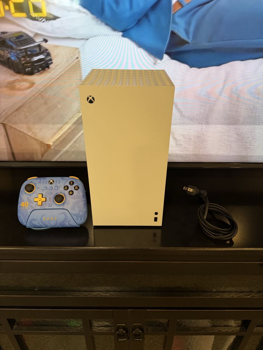 Microsoft Xbox Series X Console with Rare 40th Anniversary Controller and Power Cable