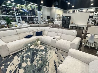 Elias Power Reclining Modular Sectional w/ Console