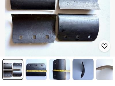 Set of 34 Agriculture Cup Knfe Blades