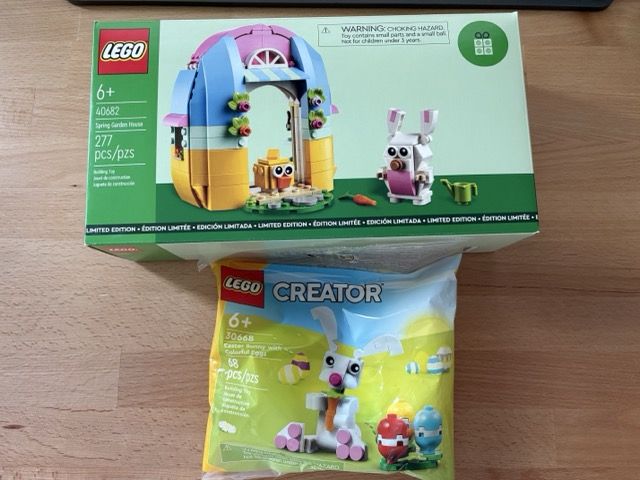 Lego Easter Bunny/Easter House - Brand New #40682 #30668