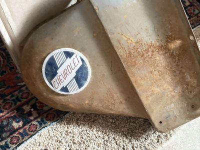 Antique Chevy cover plate