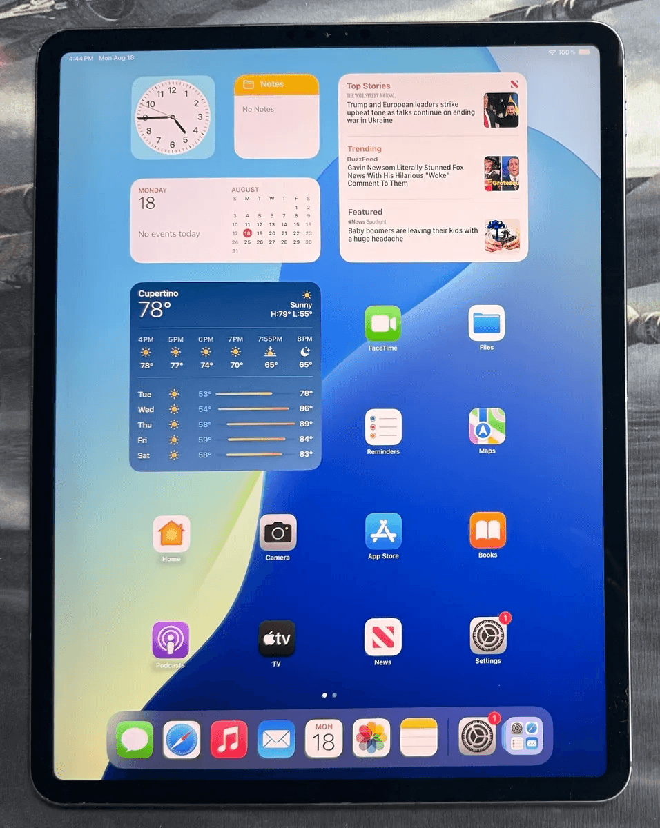Apple iPad Pro 3rd Generation-12.9-Inch with Celluar + Wi-Fi - 256GB - Space Gray