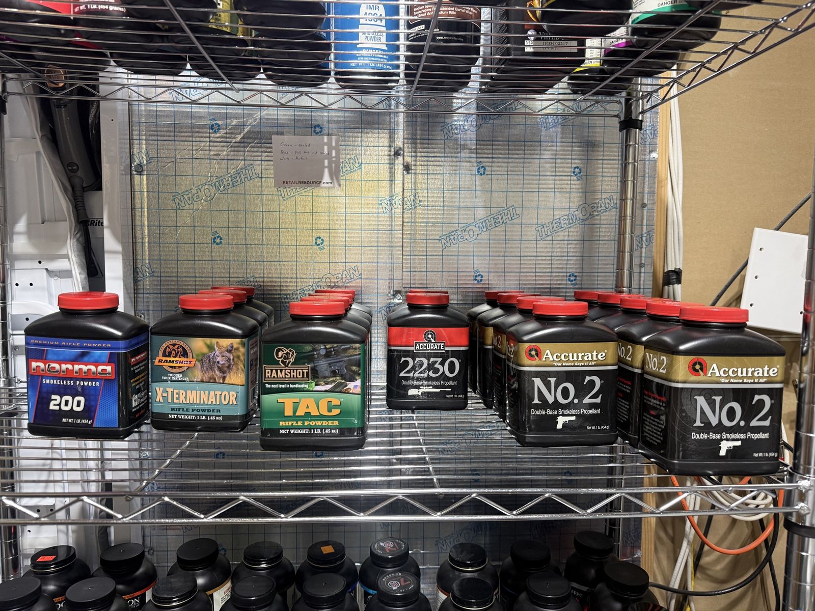 Norma, Ramshot, Accurate Smokeless Powder - 1lb Containers (200, X-Terminator, TAC, 2230, No. 2)