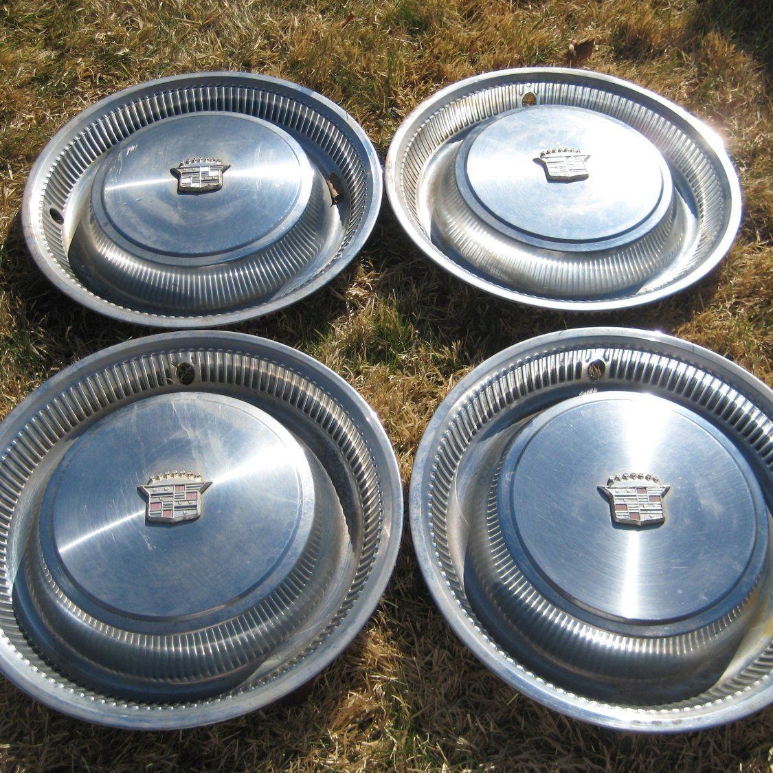 vintage Hubcaps 15 inch