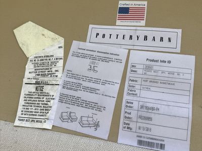 Used Pottery Barn Couch