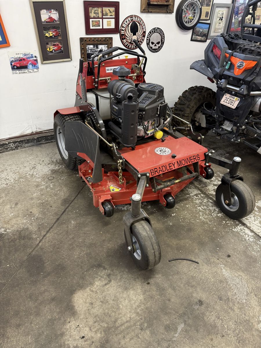 2025 Bradley 48 inch commercial stand on mower