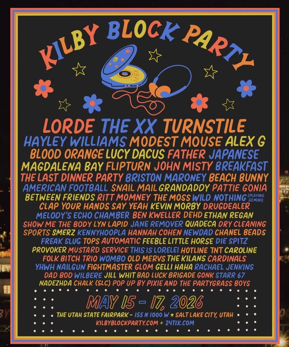3-Day Pass GA (Kilby Block Party)