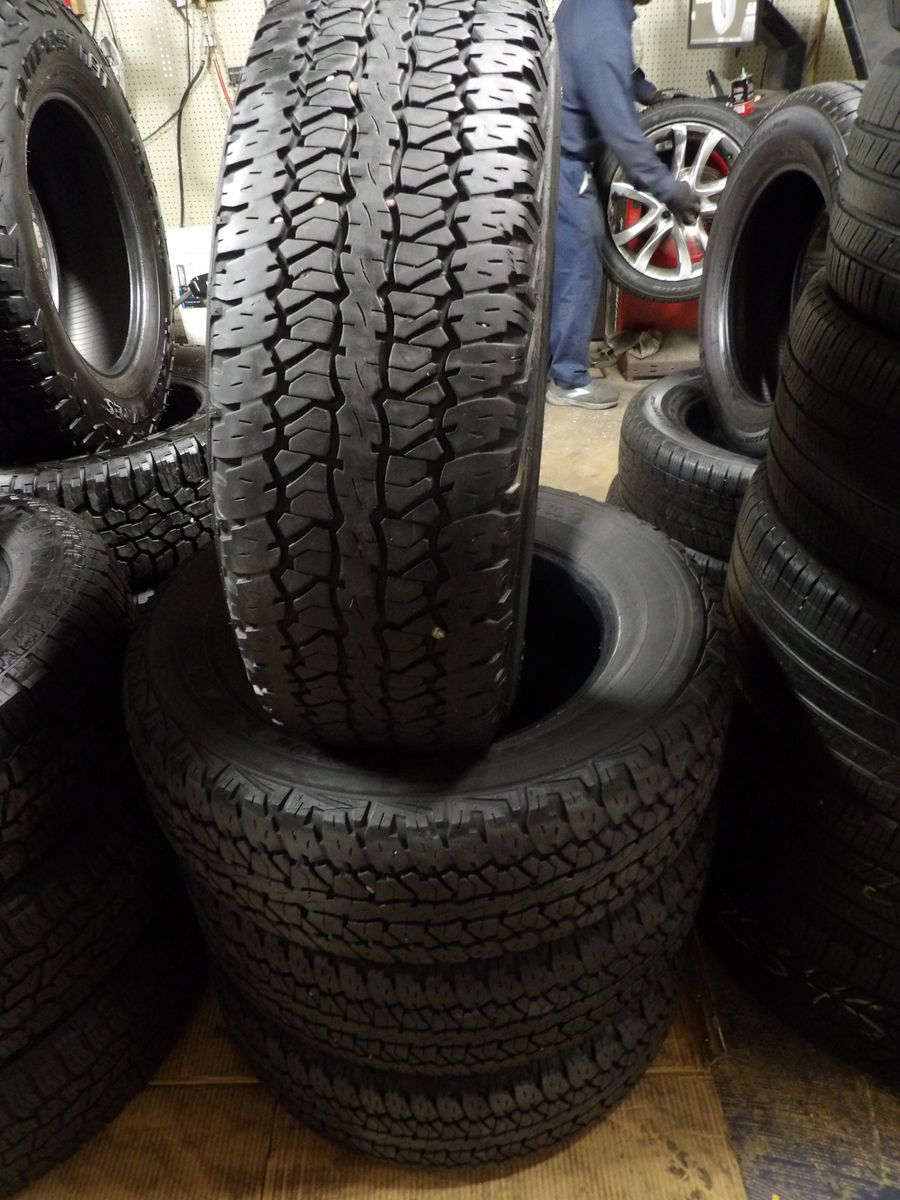 245/65R17 FIRESTONE DESTINATION A/T SET OF USED TIRES