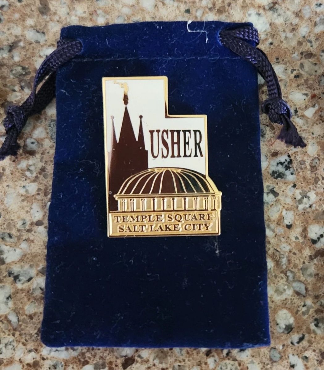 Salt Lake Temple Usher Pin