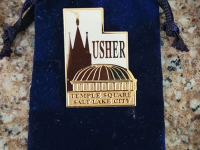 Salt Lake Temple Usher Pin