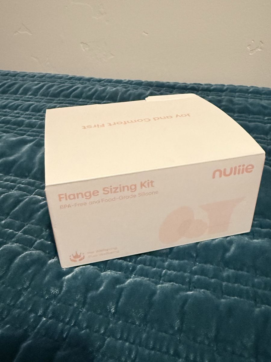 Nuliie Flange Sizing Kit - BPA-Free, Food-Grade Silicone for Pumping Comfort