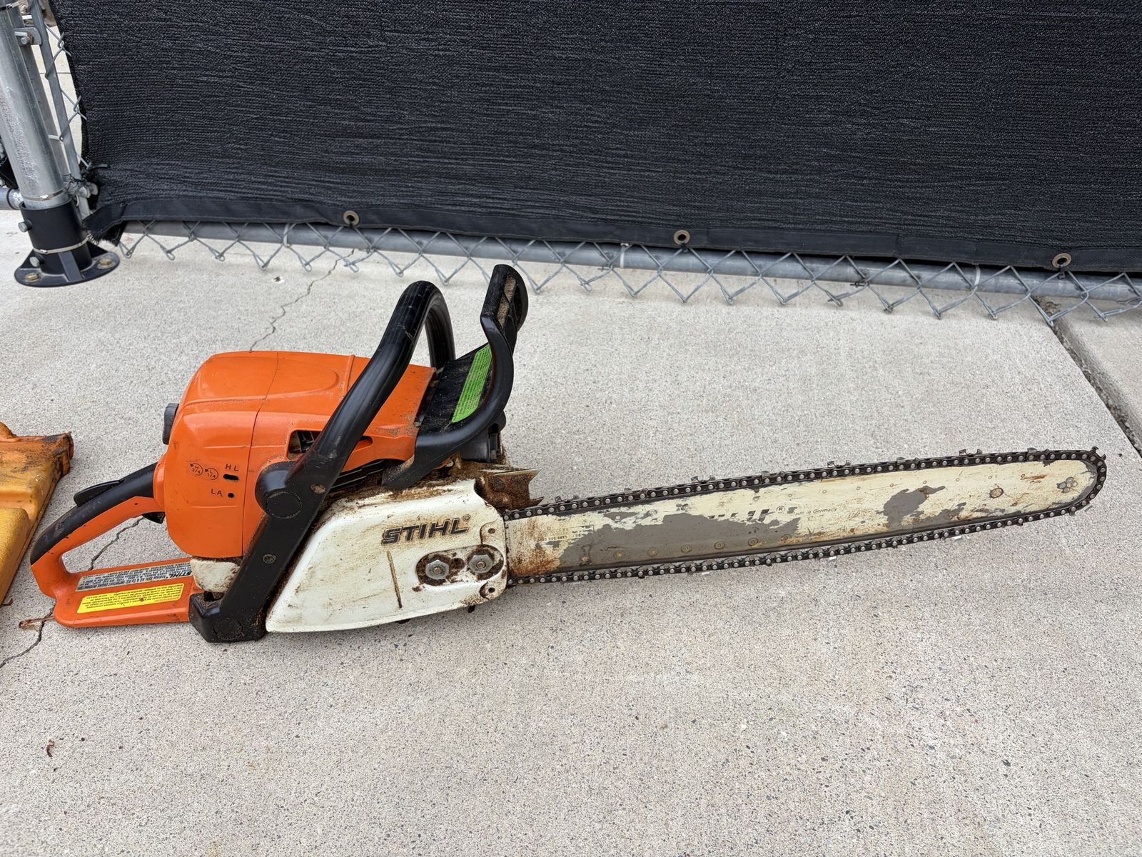 20 inch Stihl Chainsaw