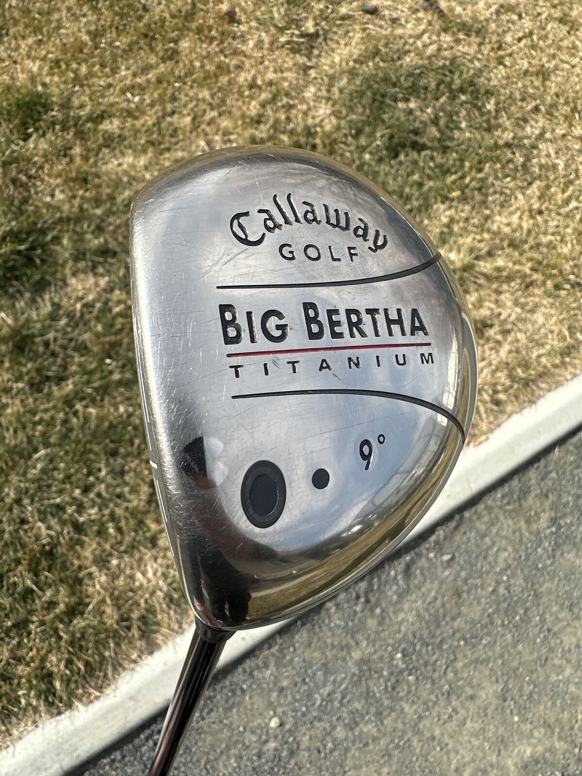 Left hand CALLAWAY BIG BERTHA Titanium 9*