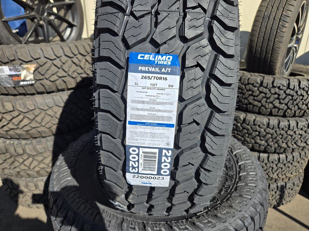 SET 265/70R16 CELIMO PREVAIL A/T