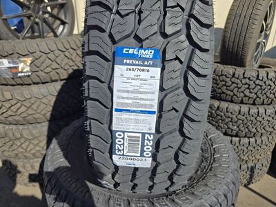 SET 265/70R16 CELIMO PREVAIL A/T