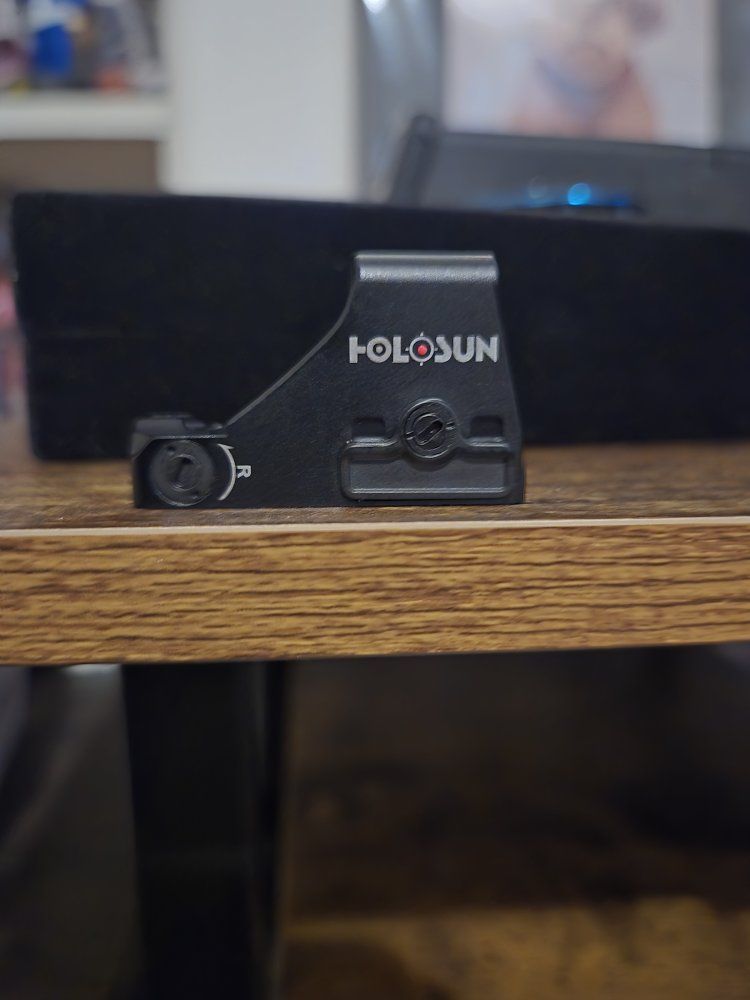 HOLOSUN HS407K X2 Red Dot Sight - Black Pistol Optic