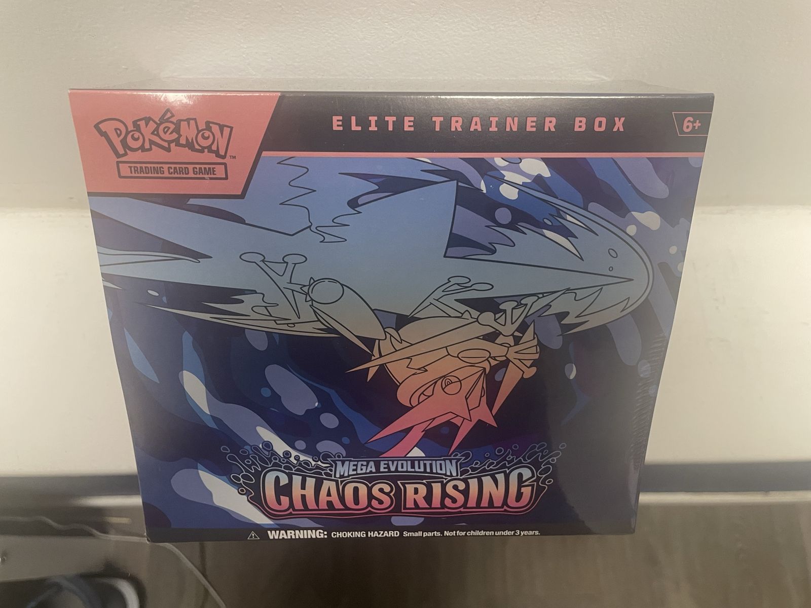 Pokemon Elite Trainer Box - Mega Evolution Chaos Rising Trading Card Game Sealed New