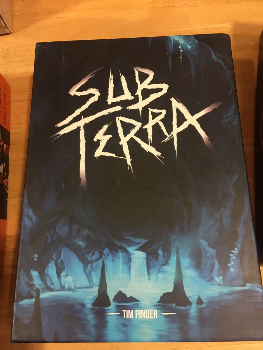 Sub Terra Cooperative Board Game by Tim Pinder