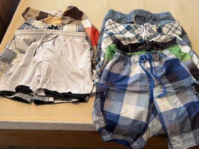 Men's Swim Trunks & Board Shorts Lot of 7 - Sizes M, L, XL