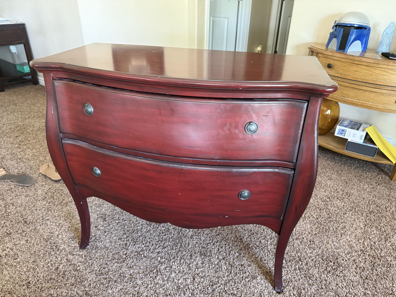 FREE Bassett Furniture Cherry Bombe Chest