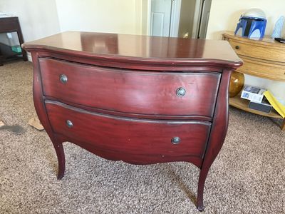 FREE Bassett Furniture Cherry Bombe Chest