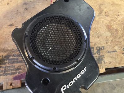 Sub and box with built in amp