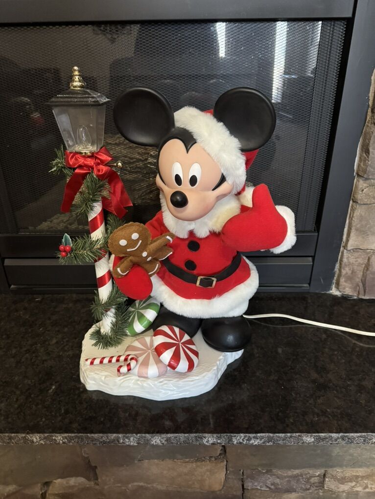 Vintage Mickey & Minnie Animated Figures