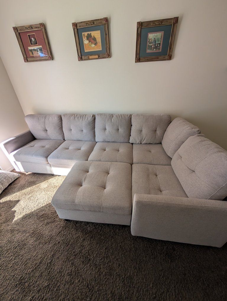 Grey couch