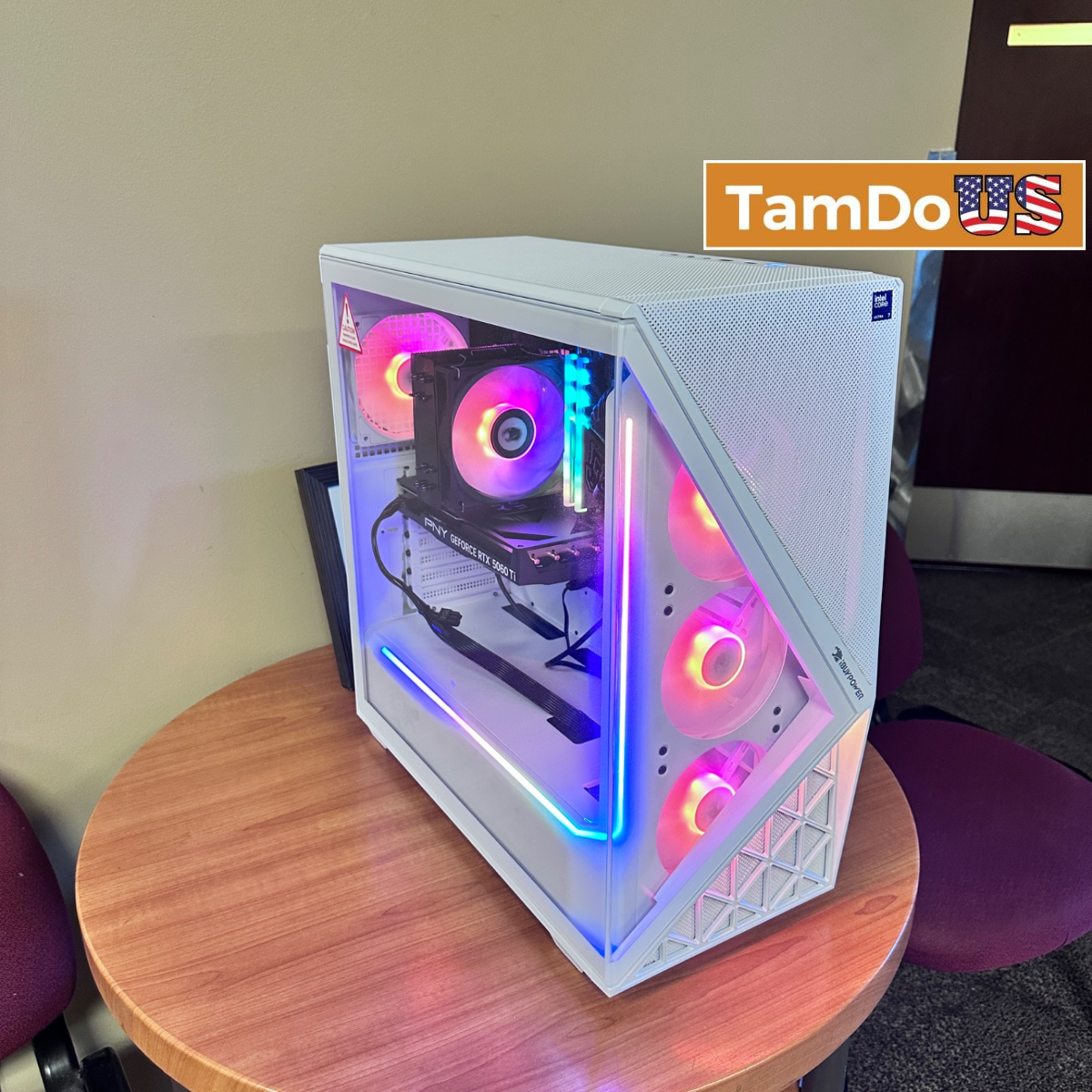 iBUYPOWER Gaming Desktop, Intel Ultra 7 265F, 32GB DDR5, 2TB SSD, RTX 5060 Ti