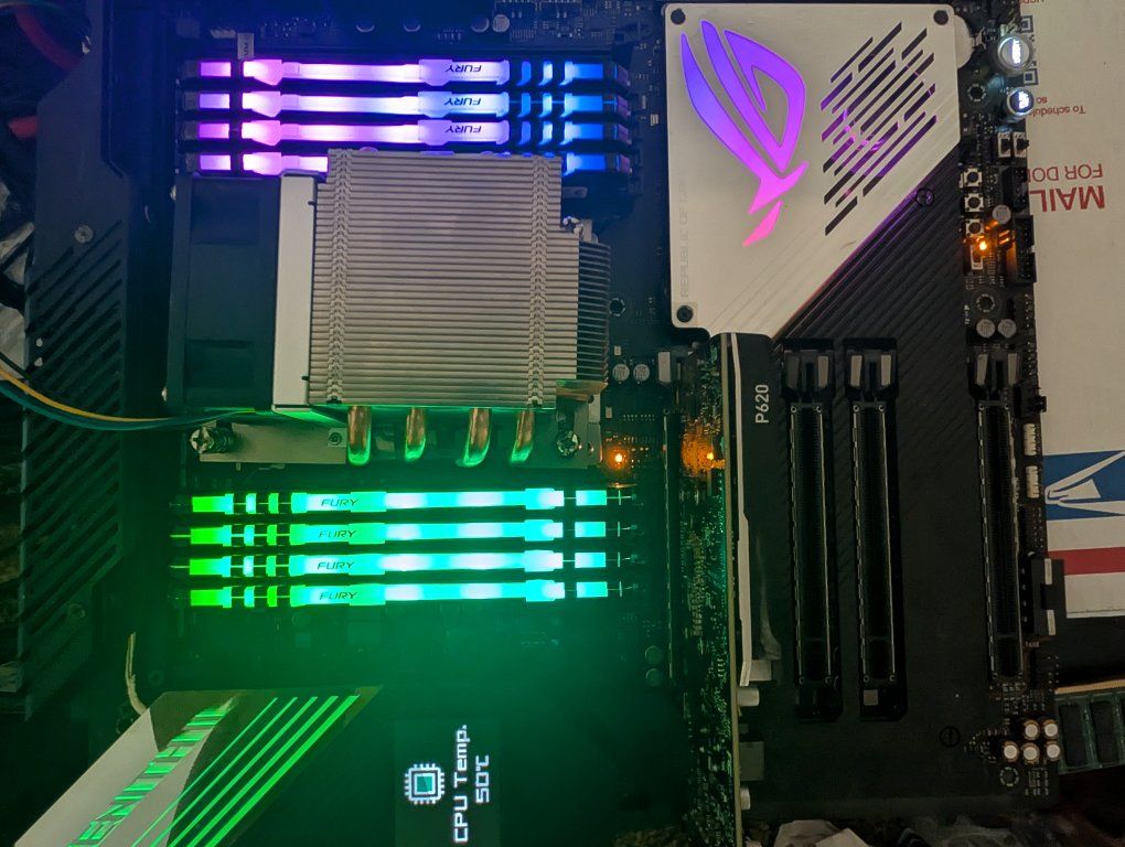 ASUS Rog ZENITH Extreme Trx40 Mb & 3990x 64 core